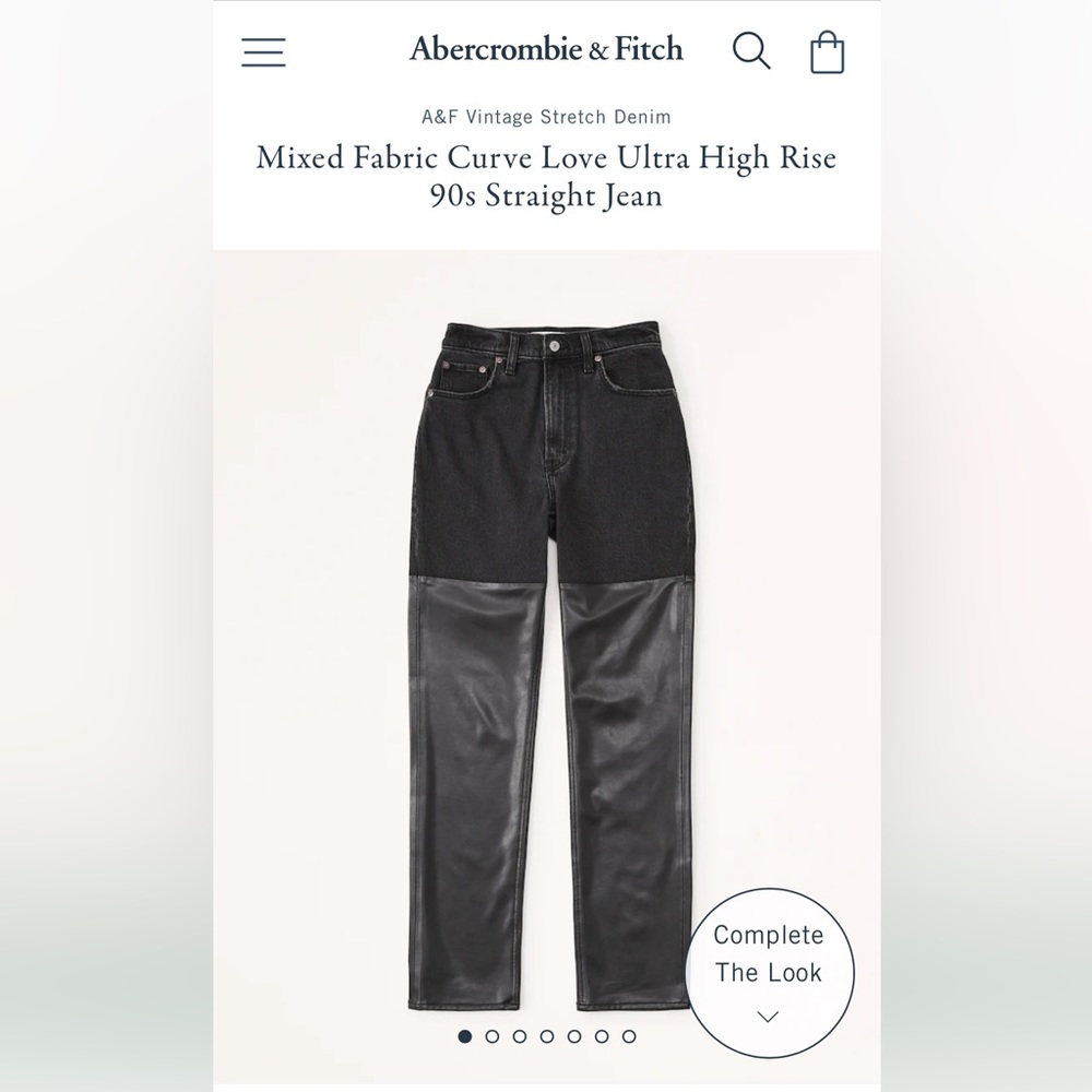 ISO Abercrombie curve love mixed jeans - 33R 32R 33T 32T looking for a deal